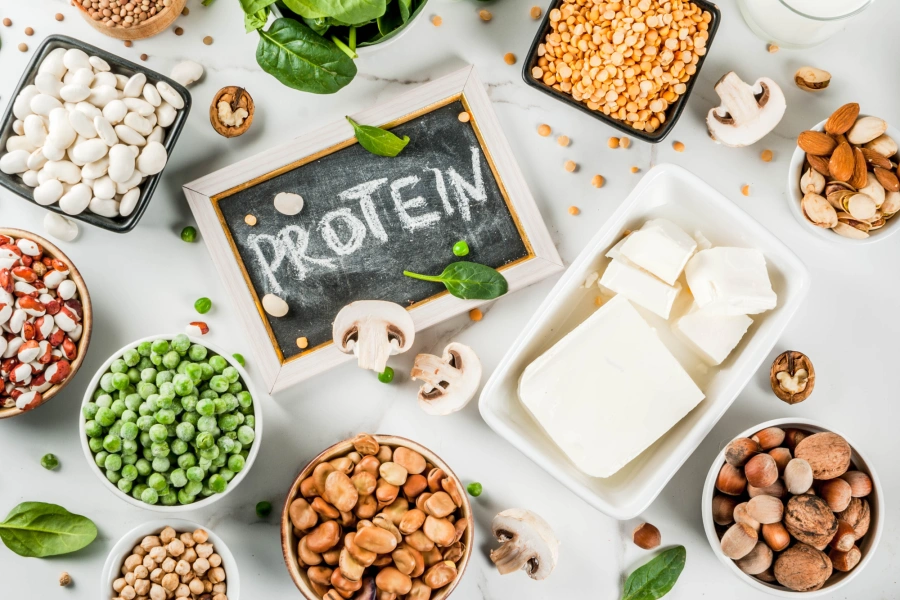 Stock agro voedselsystemen eiwit transitie plantaardig