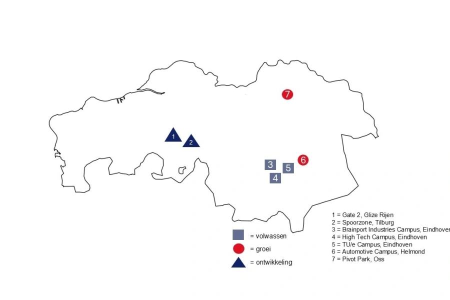 Plaatje Brabant artikel campussen